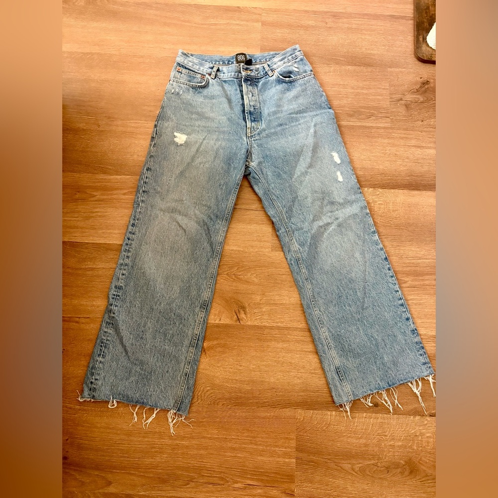BDG High-Rise wide leg Jeans in Blue